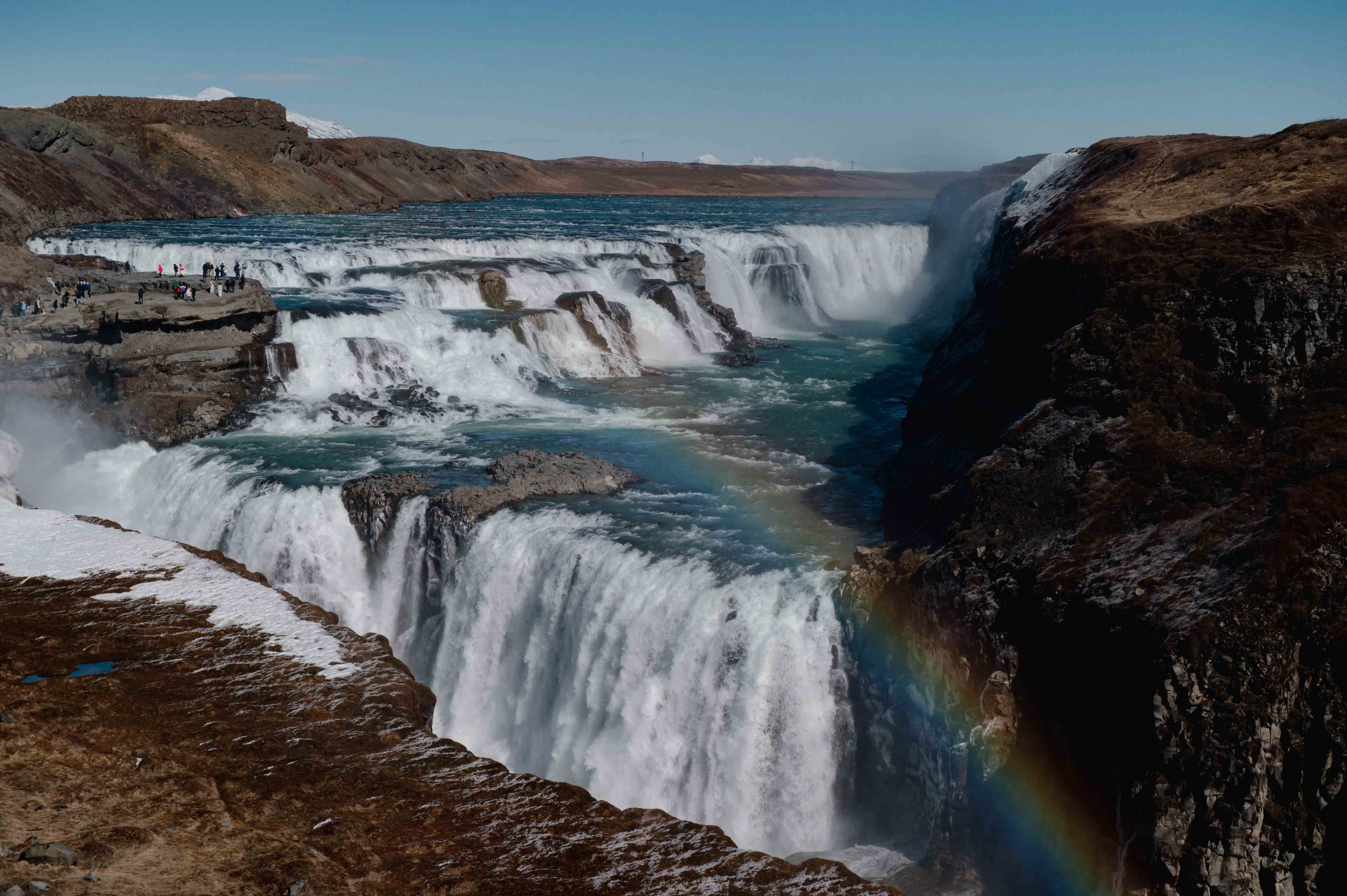 น้ำตก Gullfoss ไอซ์แลนด์