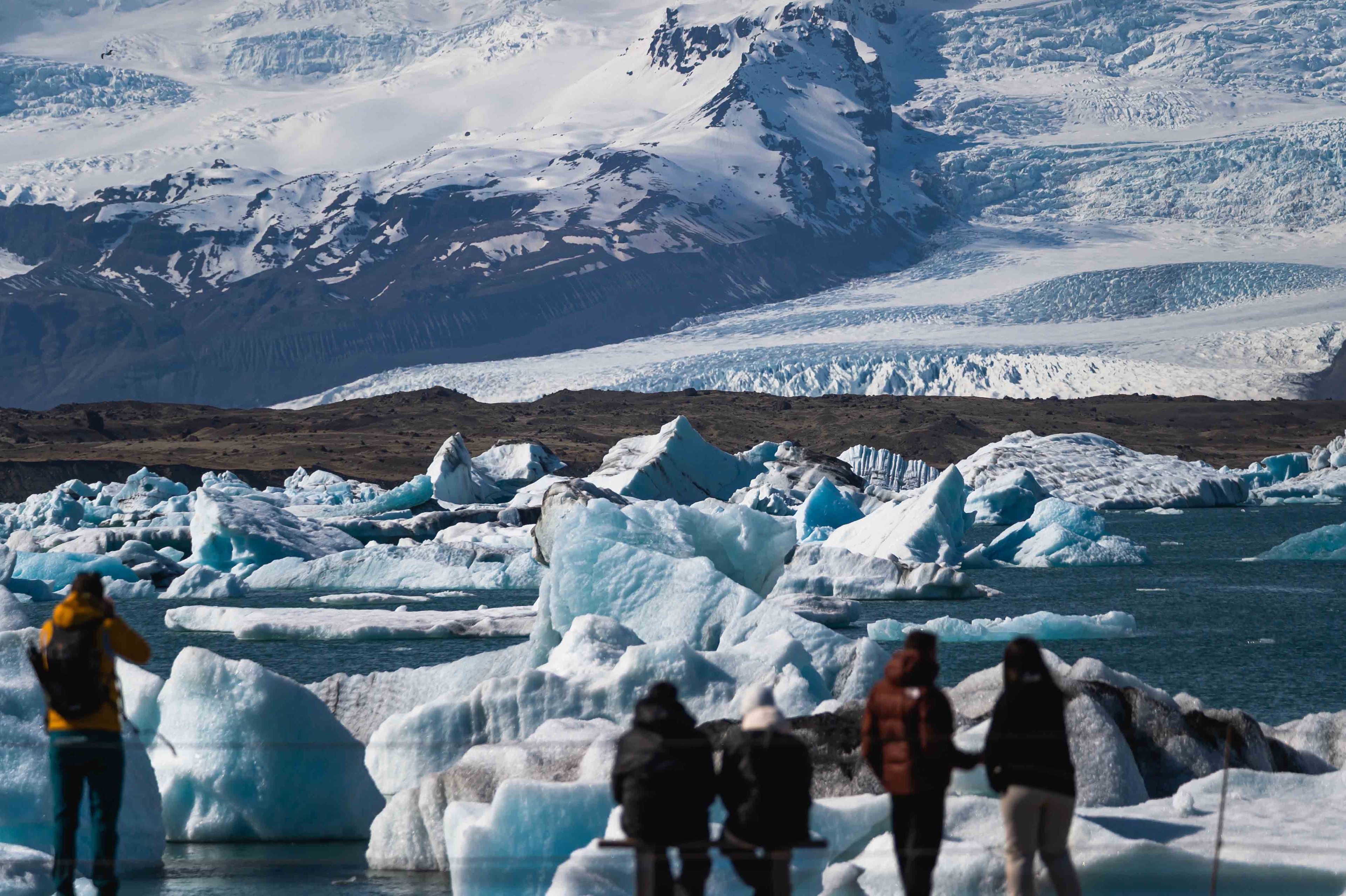 ทะเลสาบน้ำแข็ง Jökulsárlón อุทยานแห่งชาติ Vatnajökull ไอซ์แลนด์